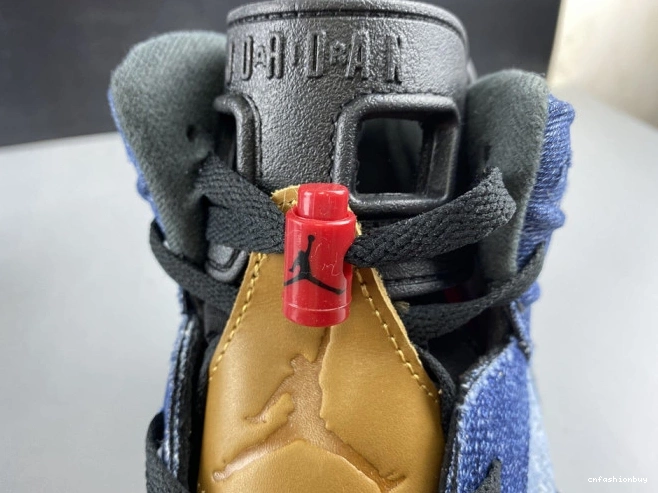 Jordan Washed 6 Air CT5350-401 Denim 1116